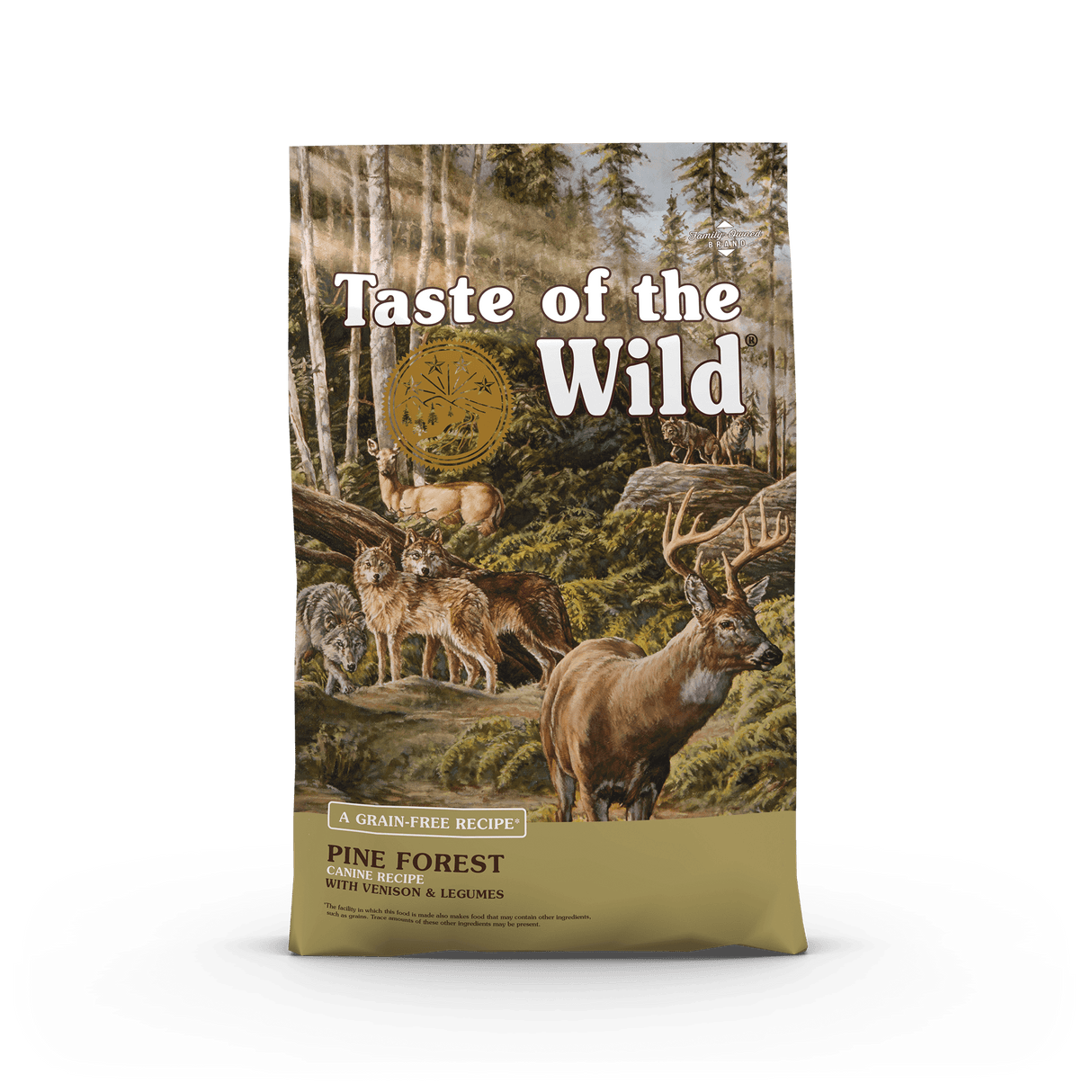 Taste of the Wild Pine Forest Canine Recipe with Venison & Legumes - 14 LB Venison & Legumes