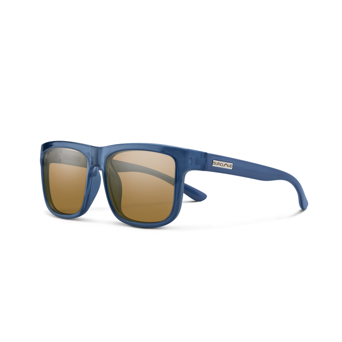 Suncloud Quiver Sunglasses Matte Crystal Denim/brown Mt cryst dnm/brwn