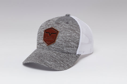 Kimes Ranch Shielded Trucker Hat Grey heather