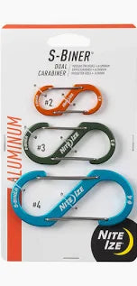 Nite Ize S-biner Dual Carabiner Aluminum Pack Assort