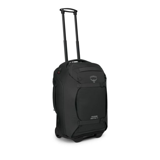 Osprey Sojourn Shuttle Wheeled Duffel Black
