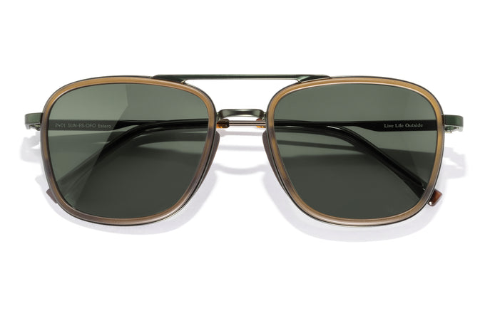 Sunski Estero Sunglasses Olive Forest Olive forest