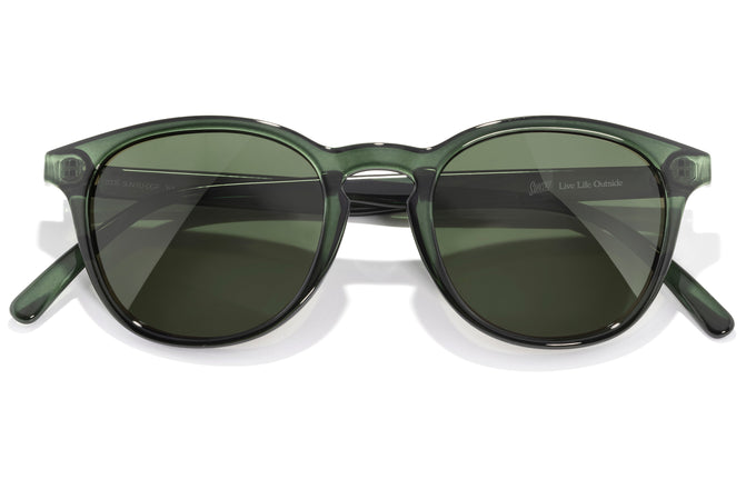 Sunski Yuba Sunglasses Deep Green Forest Deep green forest