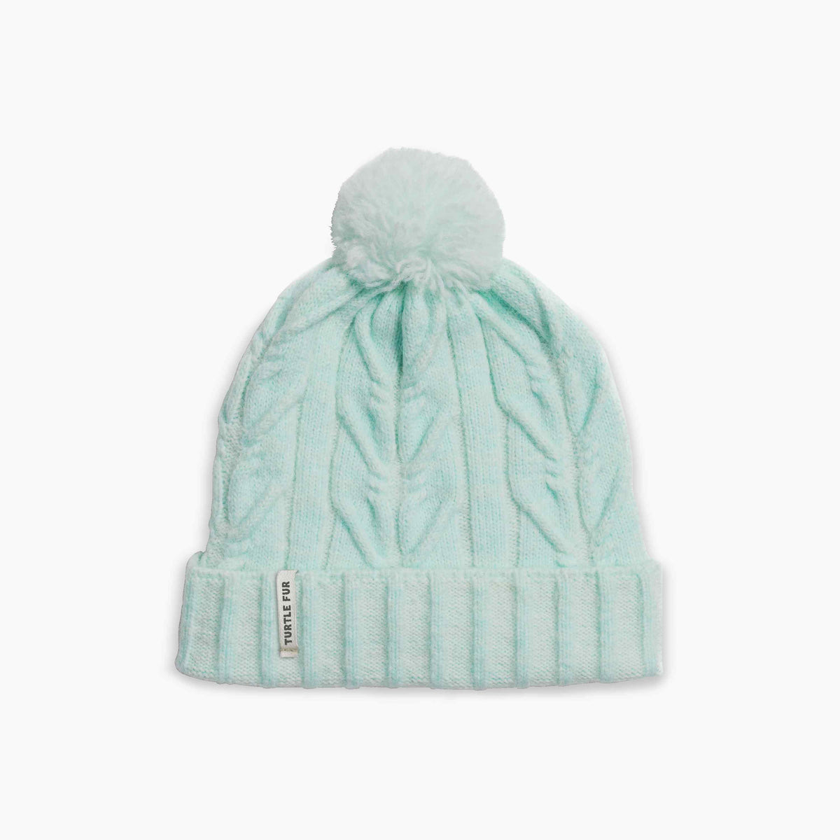 Turtle Fur Recycled Emma Pom - Aqua Aqua