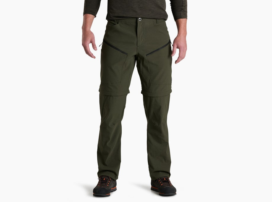 Kuhl Clothing Mens Renegade Convertible Pant Dark Forest