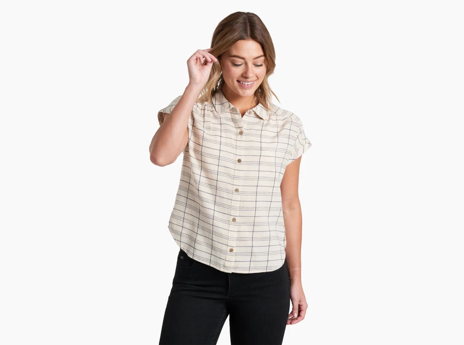 Kuhl Clothing Womens Wylde Short-sleeve Natural