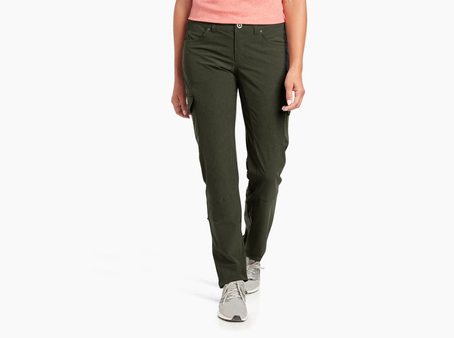 Kuhl Clothing Womens Freeflex Roll-up Pant Dark Moss