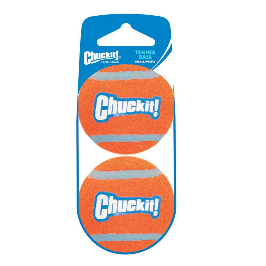 Chuckit! Tennis Ball Dog Toy Orange 2 Pack - Small / Medium / Large Orange / / 2 Pack