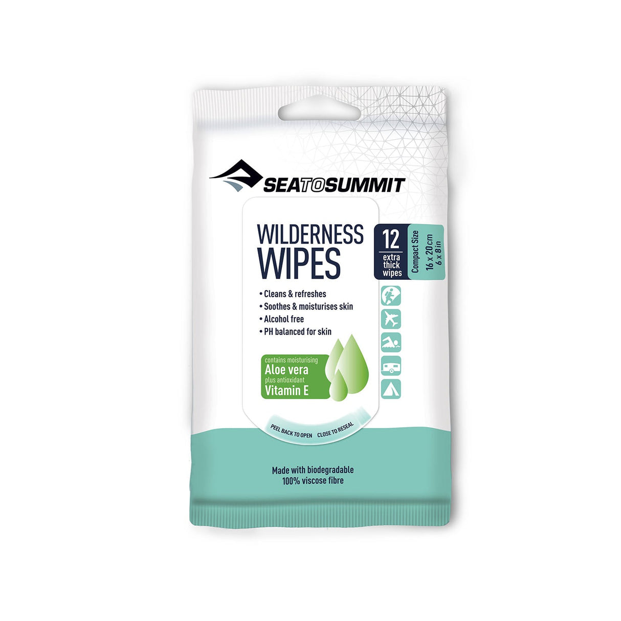 Sea To Summit Wilderness Wipes 12 Wipes