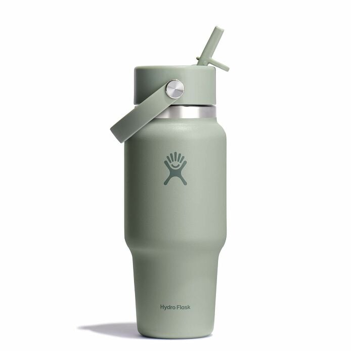Hydro Flask Wide Flex Straw Travel Bottle 24oz Agave Agave