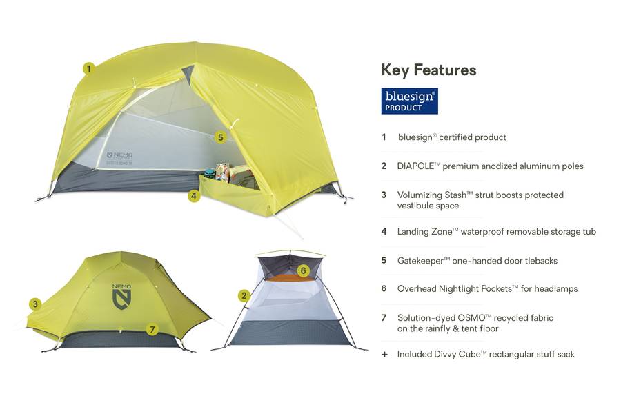 Nemo Dagger Osmo 2p Tent Birch Bud Birch bud