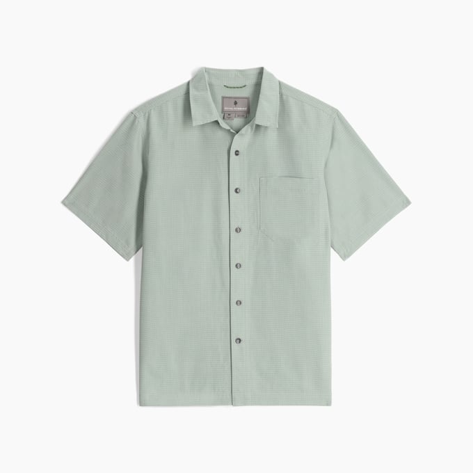 Royal Robbins Mens Desert Pucker Dry Short Sleeve - Sage Leaf Sage Leaf