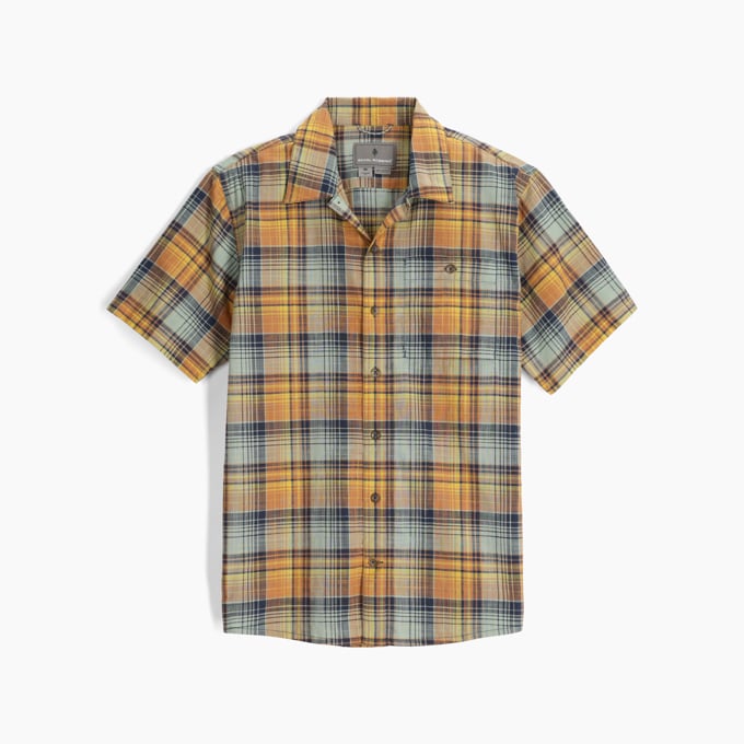 Royal Robbins Mens Redwood Plaid Short Sleeve - Lion Pismo Plaid Lion Pismo Plaid
