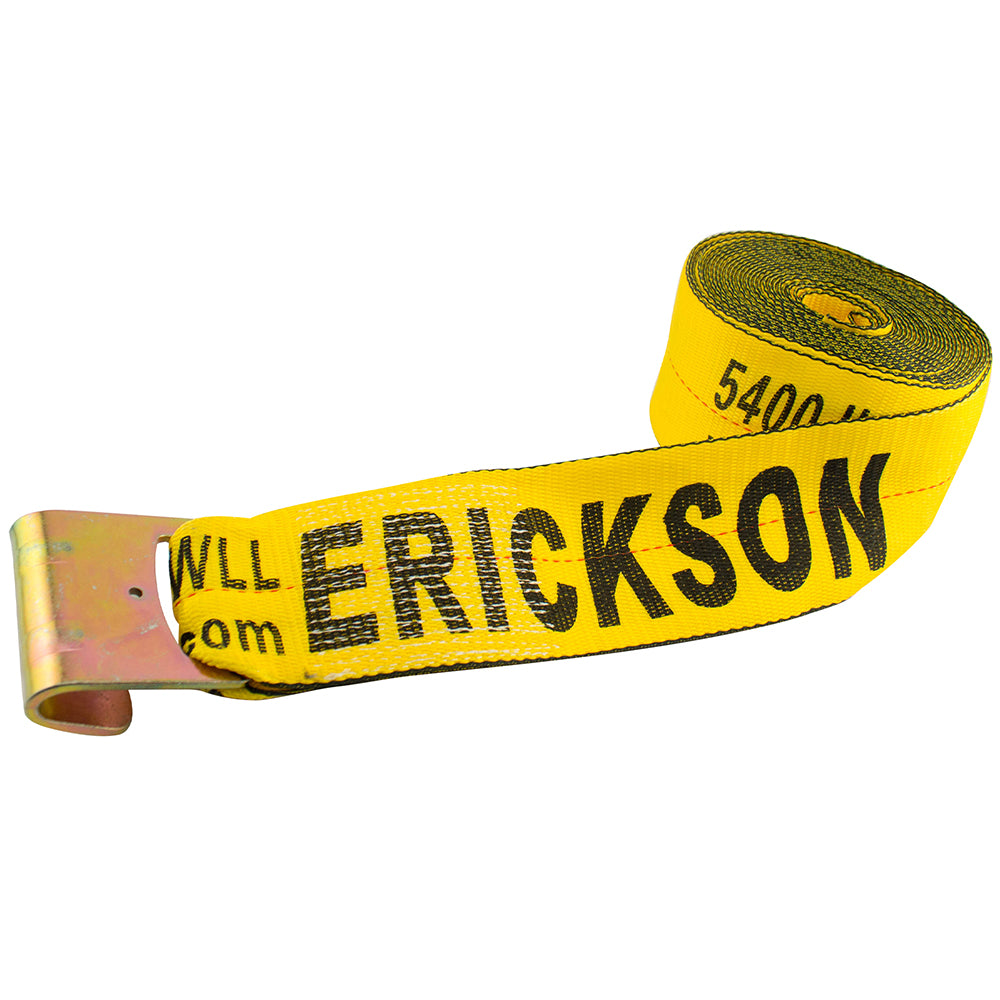 Erickson 4″ x 40′ 16,200 lb Winch Strap / 4INX40FT