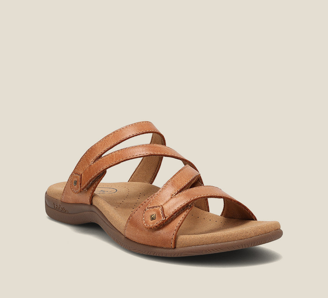 Taos Women's Double U Sandal CARAMEL / / M