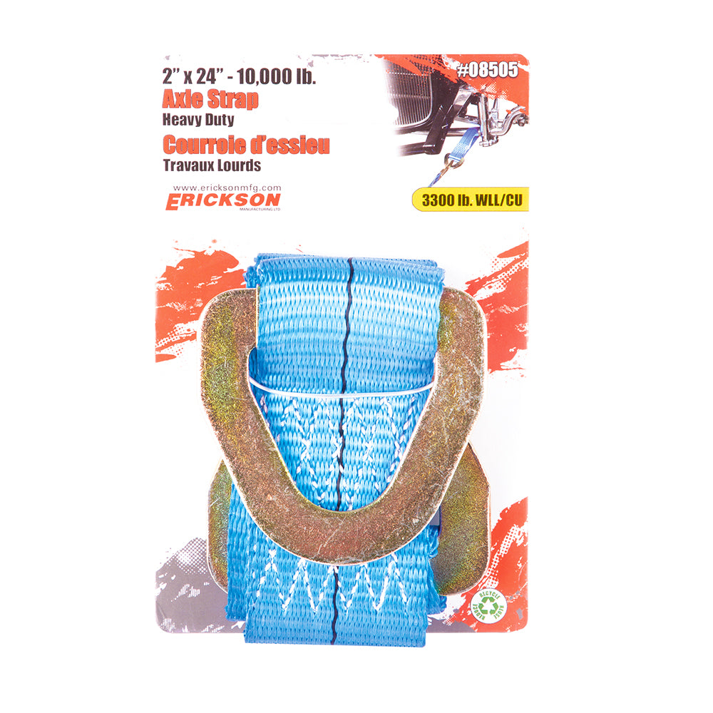 Erickson 2″ x 24″ 10,000 lb Axle Strap / 2INX24IN
