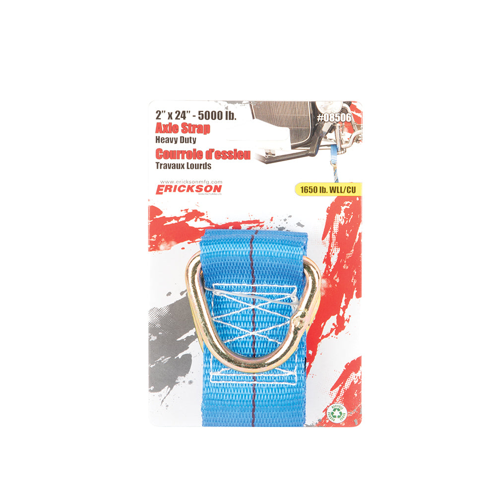 Erickson 2″ x 24″ 5000 lb Axle Strap / 2INX24IN