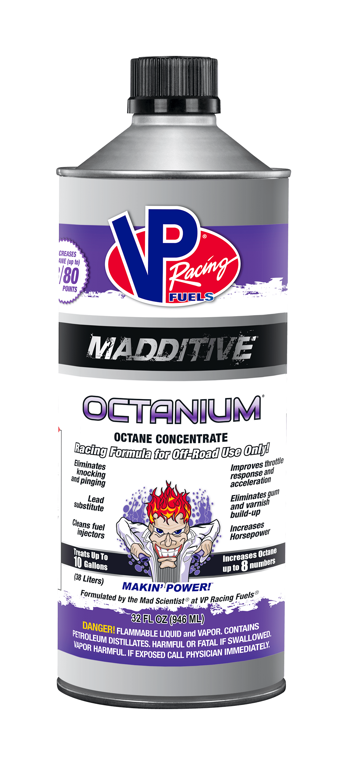 Vp Racing Madditive Vp Octanium Octane Booster - 32 Oz
