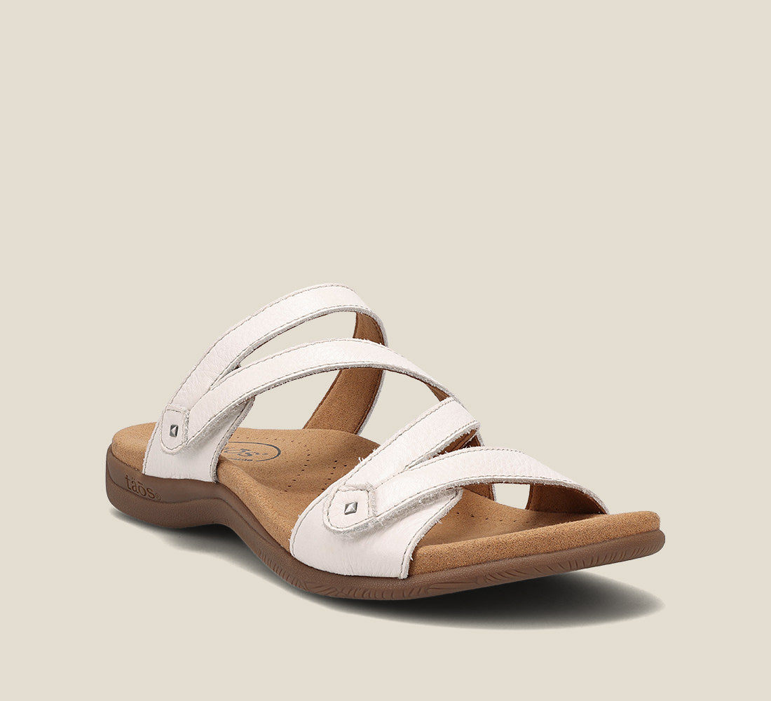 Taos Women's Double U Sandal WHITE / / M