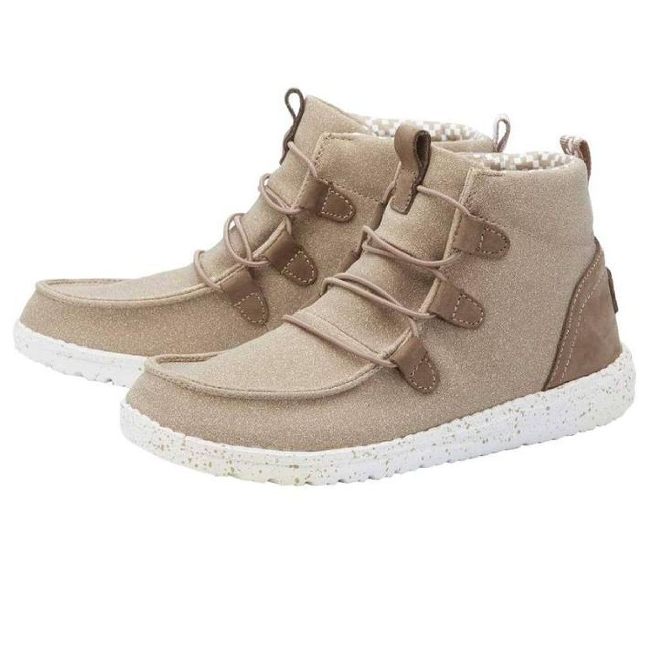 Women’s Brown Hey Dudes Lea NEW deals