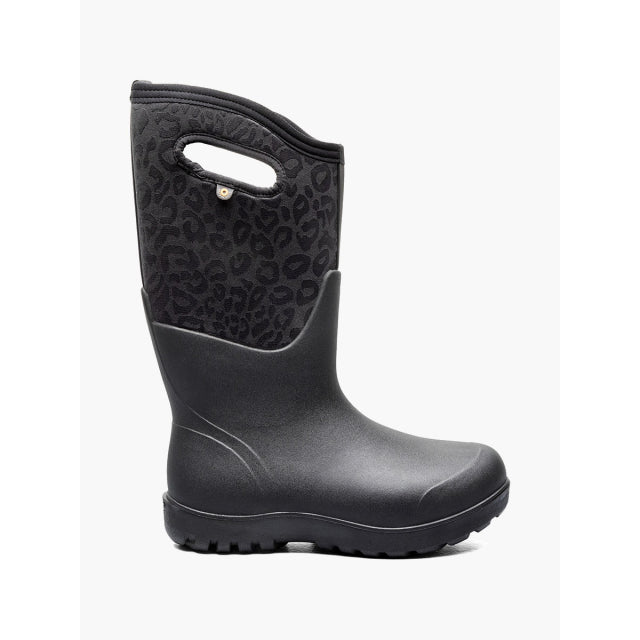 BOGS Women's Neo-Classic Tonal Leopard Black
