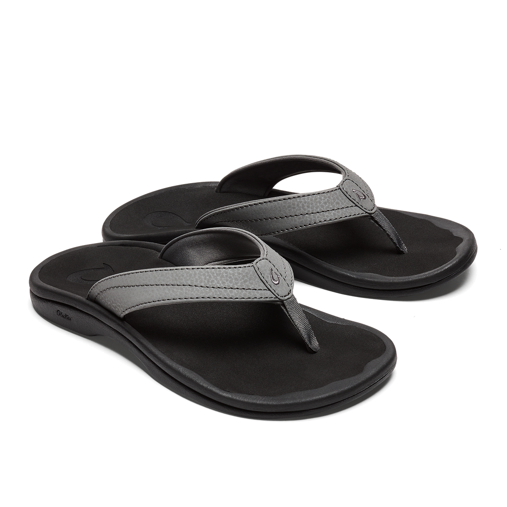 Olukai Women's Ohana Sandal Charcoal/onyx