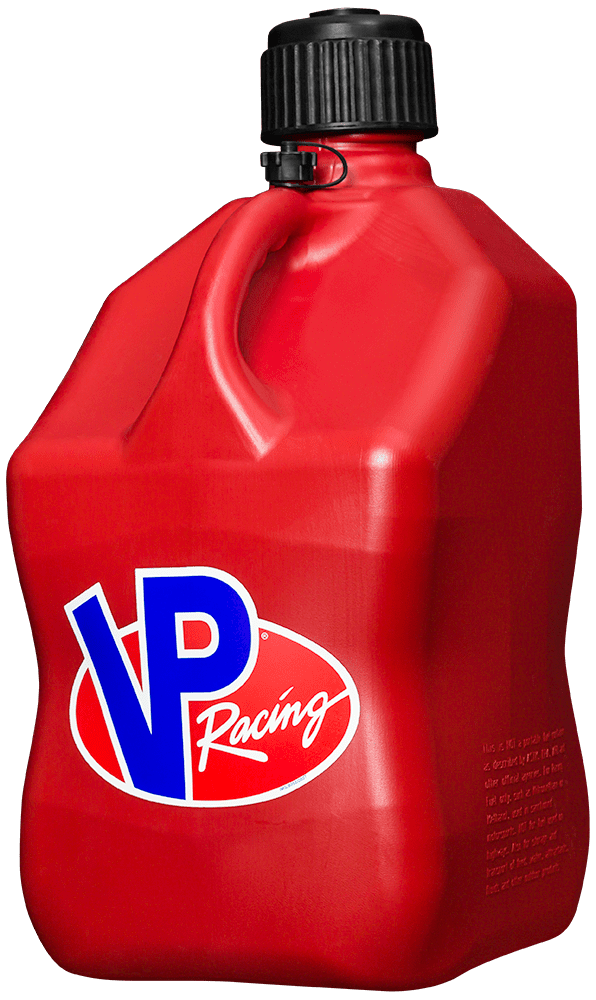 Vp Racing 5.5 Gallon Square Motorsport Container - Red Red