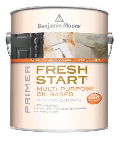Benjamin Moore QT FRESH START Alkyd Primer - Flat White WHITE / / PRIMER