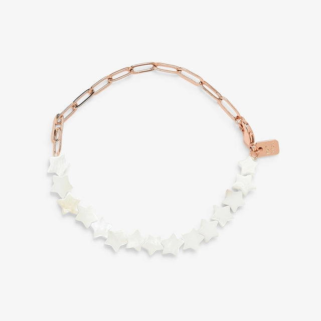 Pura Vida Bracelets Glowing Star Bracelet Rose Gold