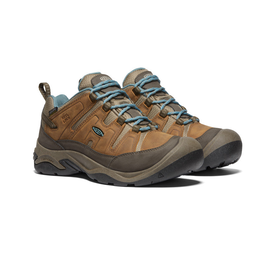 Keen Women's Circadia Waterproof Shoe SYRUP/NORTH_ATLANTIC / / M