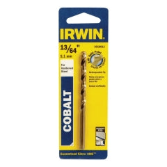 IRWIN INDUSTRIAL TOOL 13/64 X 3-5/8 HSS Jobber Length Cobalt Drill Bit 13/64IN
