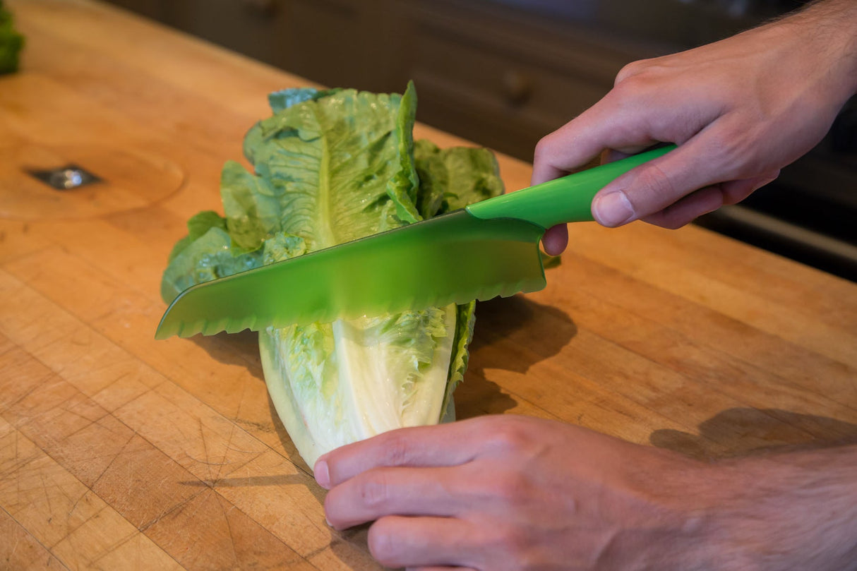 Zyliss Salad Lettuce Knife GREEN