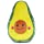 Zippy Paws NomNomz Avocado Dog Toy