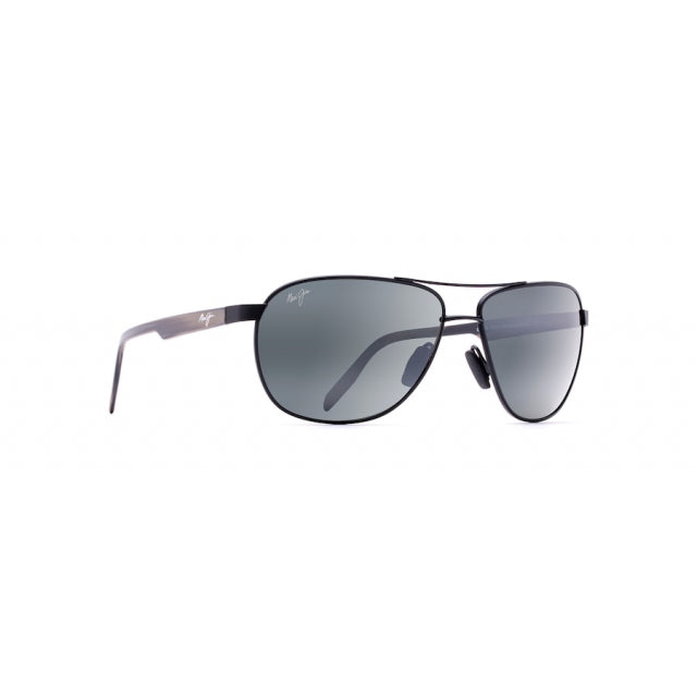 Maui Jim Castles Matte Black - Neutral Grey