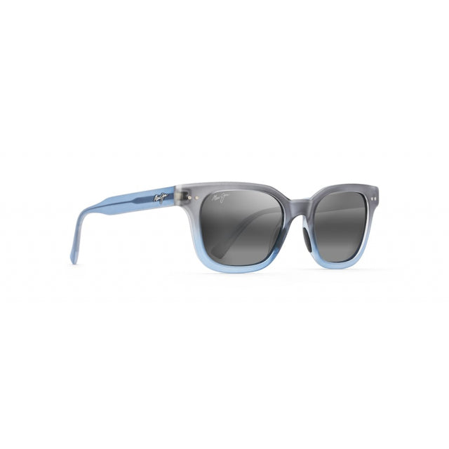 Maui Jim Shore Break Matte Translucent Blue Grey Fade - Neutral Grey