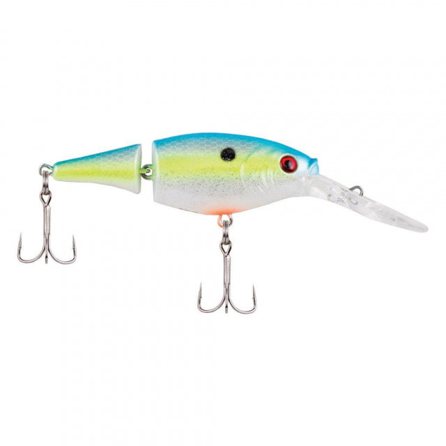 Berkley Flicker Shad Jointed | 1/3 oz | 2 3/4in | 7cm | 6 | 7'-9' | 2.1m-2.7m | Model #FFSH7J-RCS Racy Shad