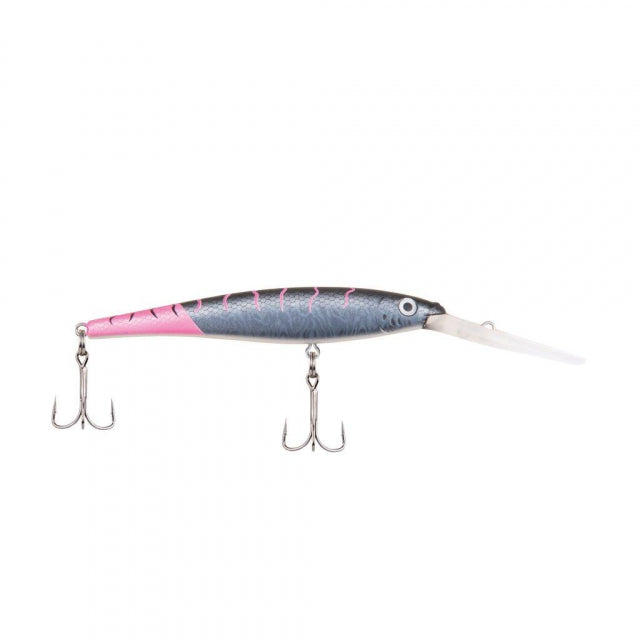 Berkley Flicker Minnow | 1/3 oz | 3 1/2in | 9cm | 6 | 18'-23' | 5.5m-7.0m | Model #FFMN9D-FTBC Firetail MF Black Cougar