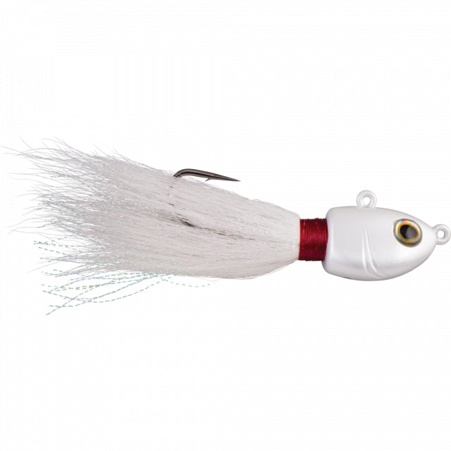 Berkley Fusion19 Bucktail Jigs | 1/2 oz | 4/0 | Model #FSN19BUCK1/2-WH White