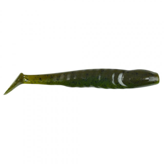 Berkley PowerBait Grass Pig | 5in | 13cm | Model #PBCGP5-GPW Green Pumpkin/Watermelon