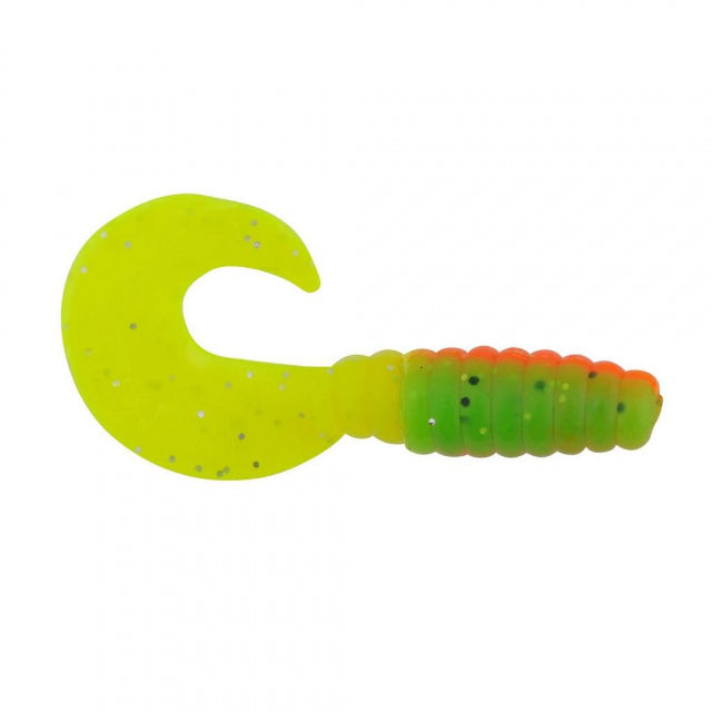 Berkley PowerBait Power Grubs | 2in | 5cm | Model #PBHPG2-FT Firetiger