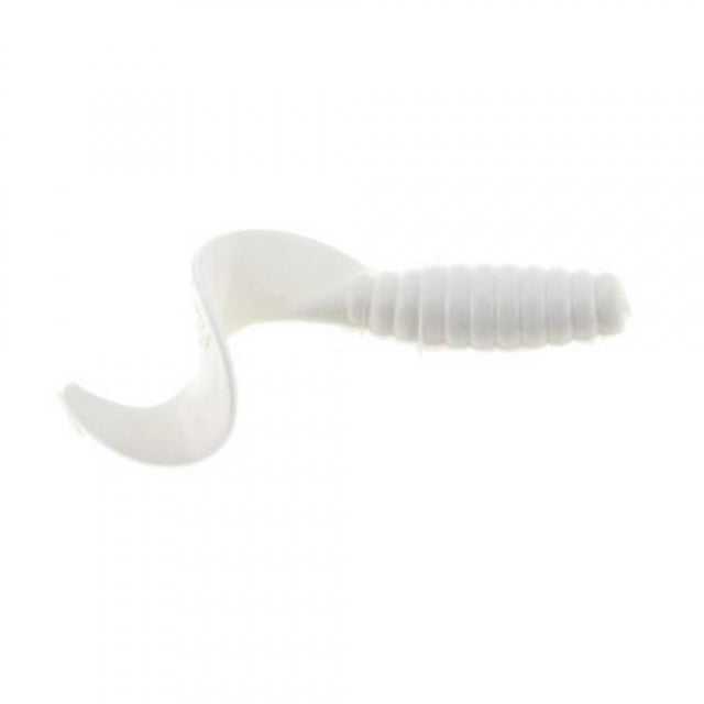 Berkley PowerBait Power Grubs | 3in | 8cm | Model #PBHPG3-WH White