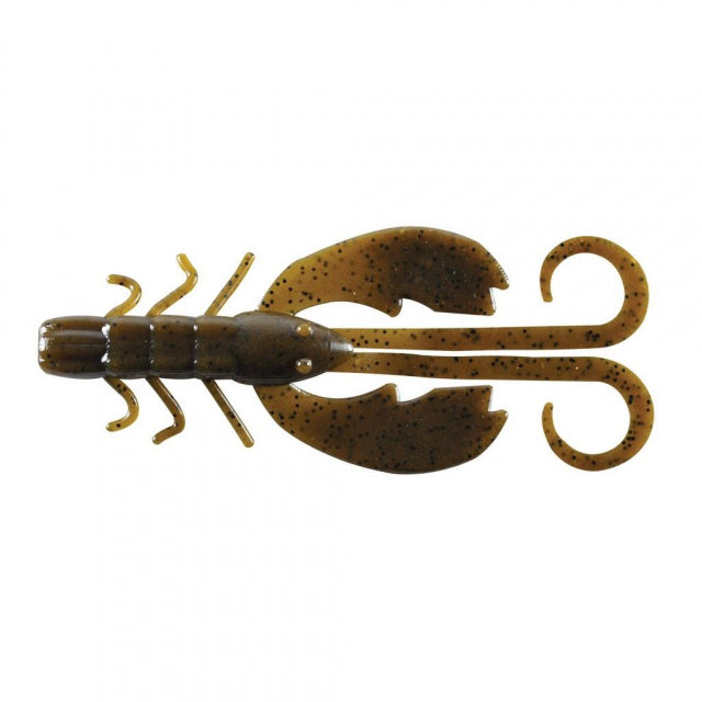 Berkley PowerBait Crazy Legs Chigger Craw | 4in | 10cm | Model #PBBCLCC4-GP Green Pumpkin