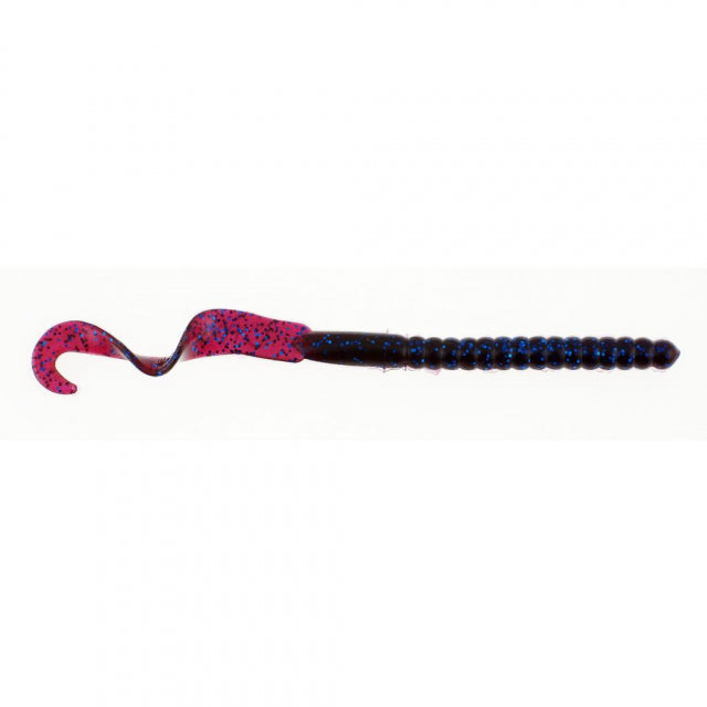 Berkley PowerBait Power Worms | 7in | 18cm | Model #PBBPW7-BF Blue Fleck