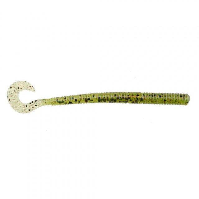 Berkley PowerBait Power Worms | 4in | 10cm | Model #PBBPW4-WRG Watermelon Red Glitter