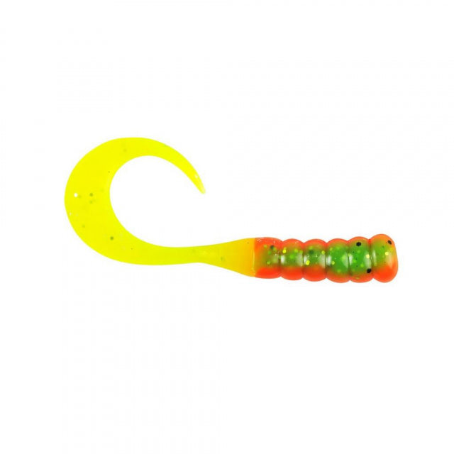 Berkley PowerBait Ribbontail Grubs Firetiger