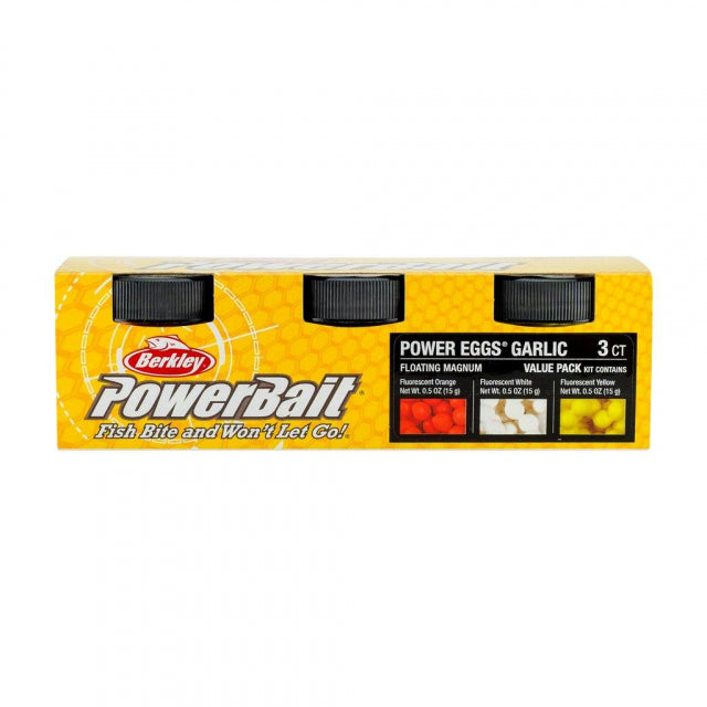 Berkley PowerBait Power Eggs Floating Mag Asst | Model #FEMPG-AST1 Assorted