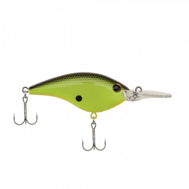 Berkley Frittside | 7 (3/7oz) | 2 1/2in | 6 2/5cm | 5 | 5'-7' | 1.5m-2.1m | Model #BHBFS7-BCH Black Chartreuse