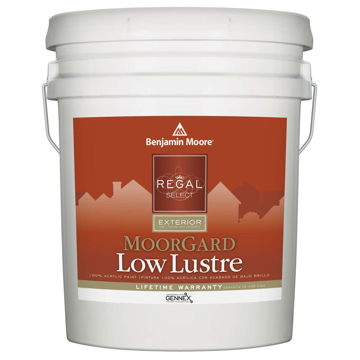 Benjamin Moore 5 GAL MOORGARD Regal Select Exterior Paint - Tintable Low Lustre PASTEL_BASE