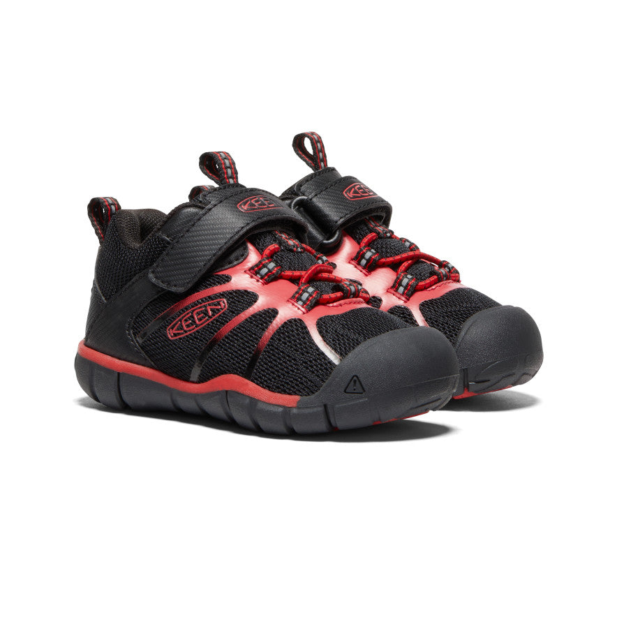 Keen Toddler's Chandler 2 CNX Sneaker BLACK/RED_CARPET / / M
