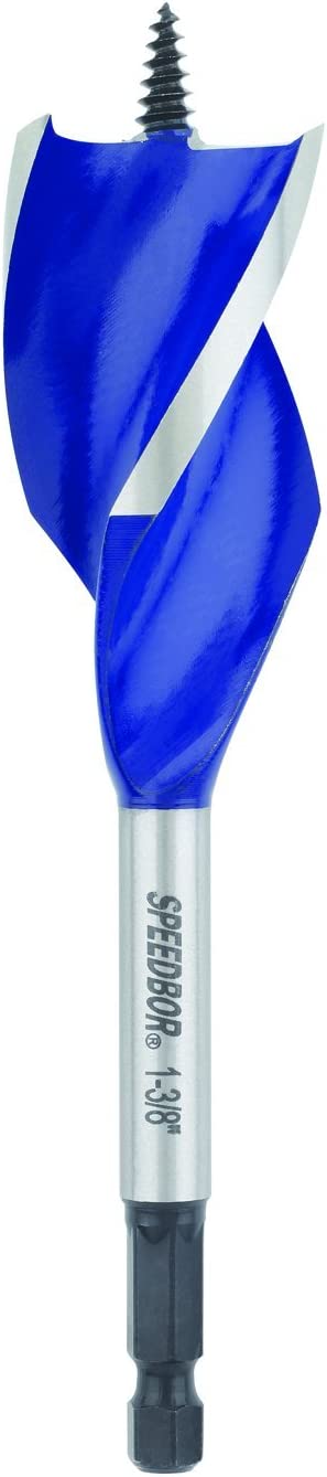 IRWIN INDUSTRIAL TOOL SPEEDBOR MAX Tri Flute Drill Bit 1-3/8 in. X 6 in.